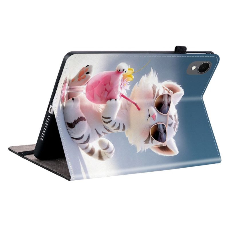 Étui Samsung Galaxy Tab S11 Tigre Cartoon