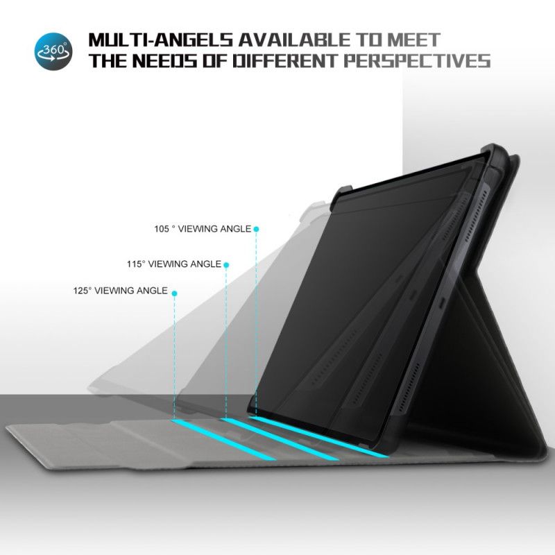 Étui Samsung Galaxy Tab S6 Mains Libres Multi-angles