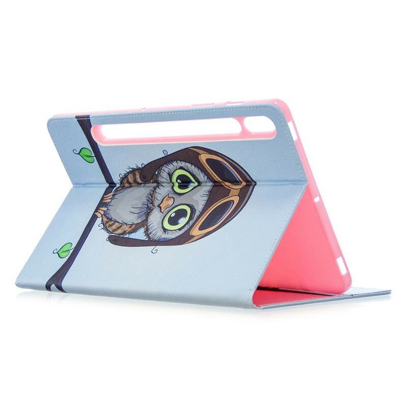 Étui Samsung Galaxy Tab S8 / Tab S7 Hibou Voyageur