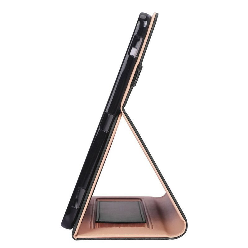 Étui Samsung Galaxy Tab S8 / Tab S7 Style Cuir avec Sangle