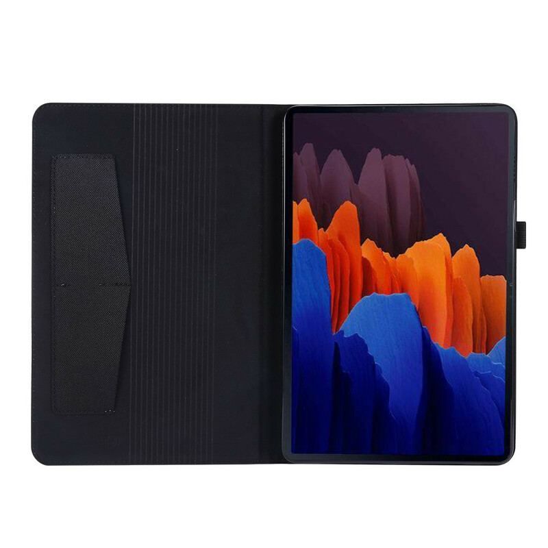 Étui Samsung Galaxy Tab S8 / Tab S7 Tissu Premium