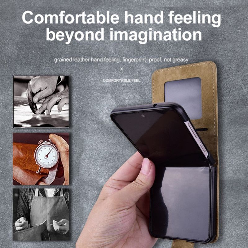 Étui Samsung Galaxy Z Flip 7 FE / Z Flip 6 Porte-Cartes Scène de Chats