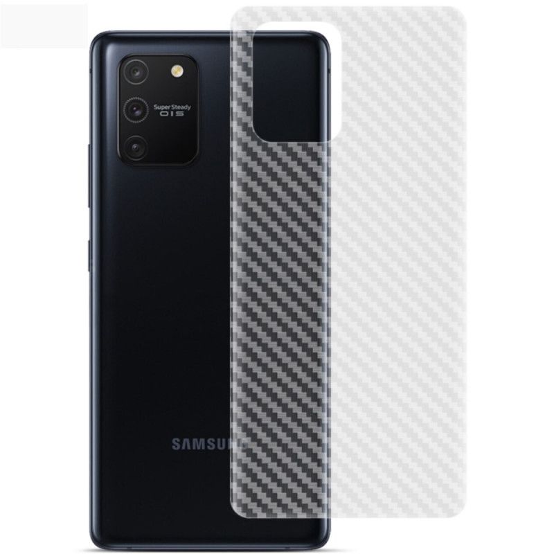 Film Arrière Pour Samsung Galaxy S10 Lite Style Carbone Imak