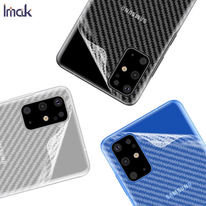 Film Arrière Pour Samsung Galaxy S20 Plus / S20 Plus 5g Style Carbone Imak