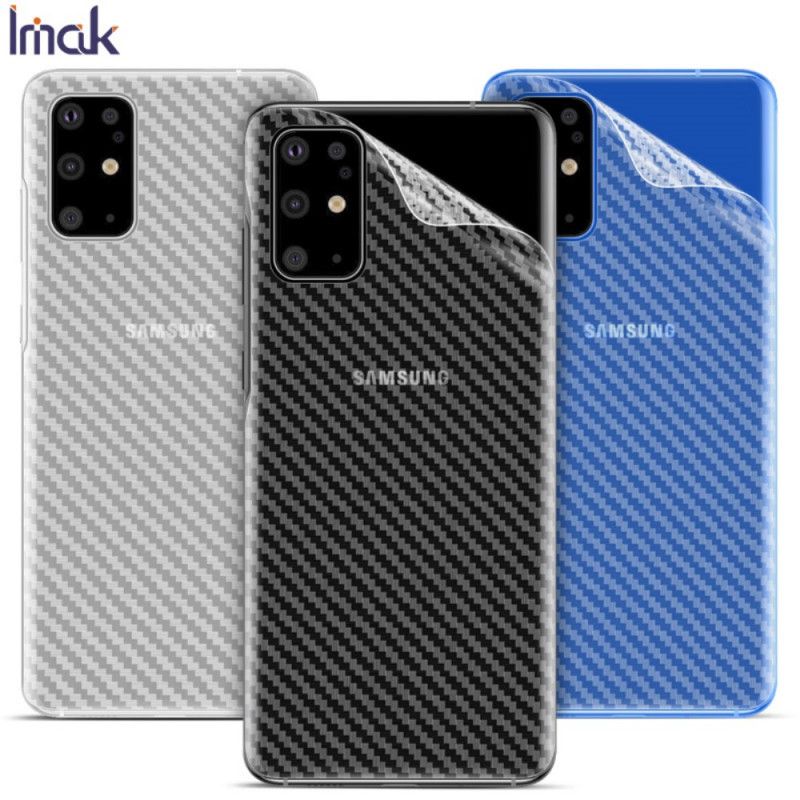 Film Arrière Pour Samsung Galaxy S20 Plus / S20 Plus 5g Style Carbone Imak