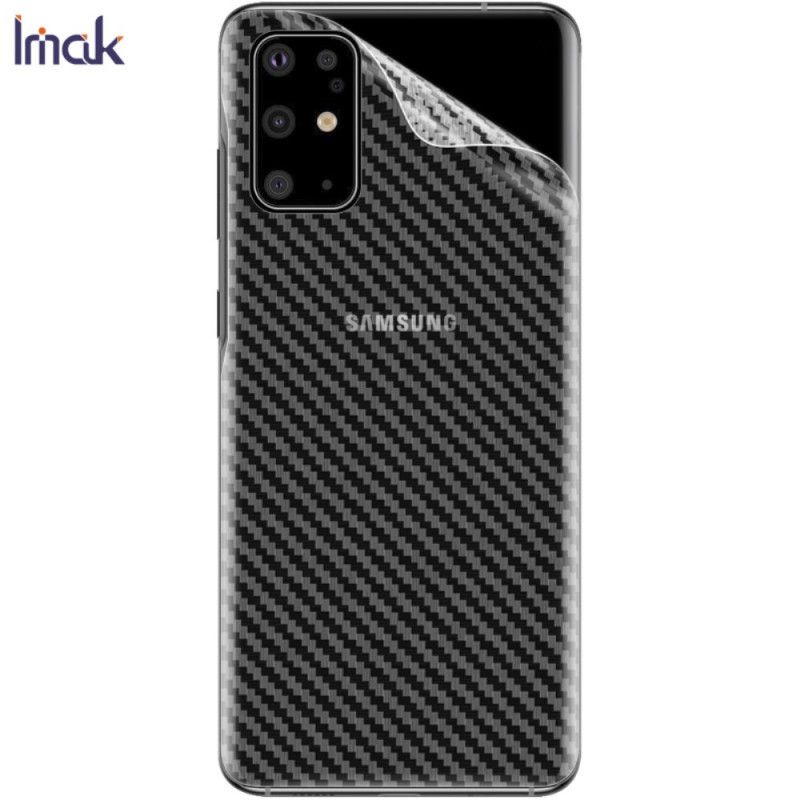 Film Arrière Pour Samsung Galaxy S20 Plus / S20 Plus 5g Style Carbone Imak