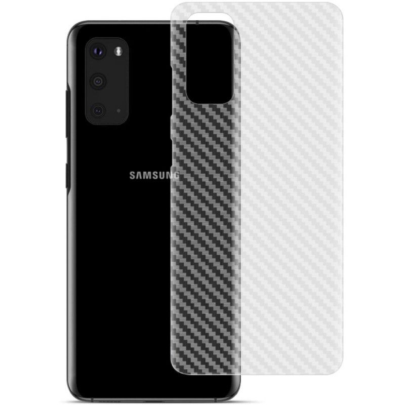 Film Arrière Pour Samsung Galaxy S20 Style Carbone Imak