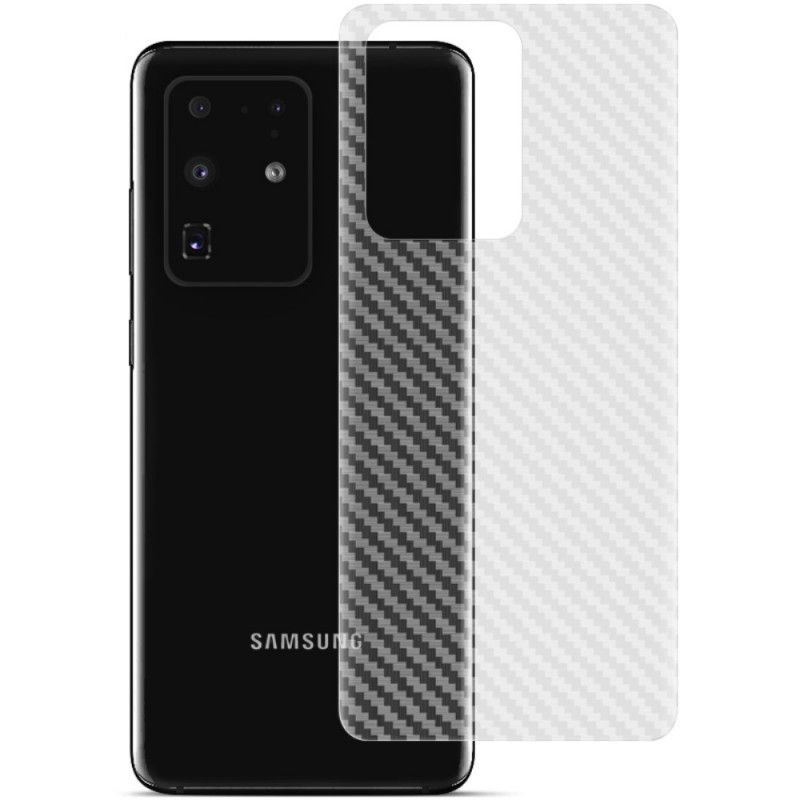 Film Arrière Pour Samsung Galaxy S20 Ultra Style Carbone Imak