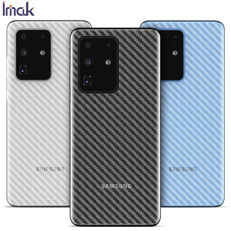 Film Arrière Pour Samsung Galaxy S20 Ultra Style Carbone Imak