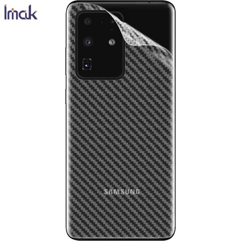 Film Arrière Pour Samsung Galaxy S20 Ultra Style Carbone Imak