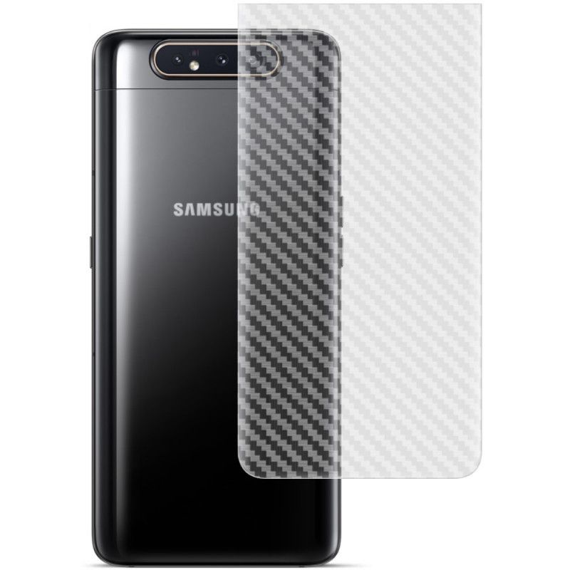 Film De Protection Arrière Pour Samsung Galaxy A90 / A80 Style Carbone Imak