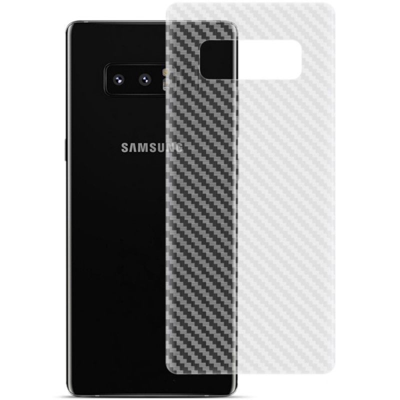 Film De Protection Arrière Pour Samsung Galaxy Note 8 Style Carbone Imak