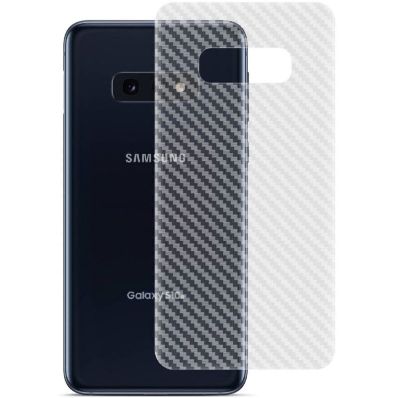 Film De Protection Arrière Pour Samsung Galaxy S10e Style Carbone Imak