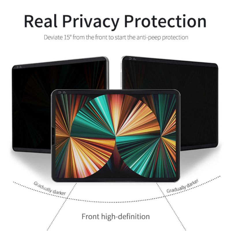 Film de Protection Écran Anti-Espion pour Écran Samsung Galaxy Tab S10 Plus / S9 Plus / S8 Plus / S7 Plus / S7 FE