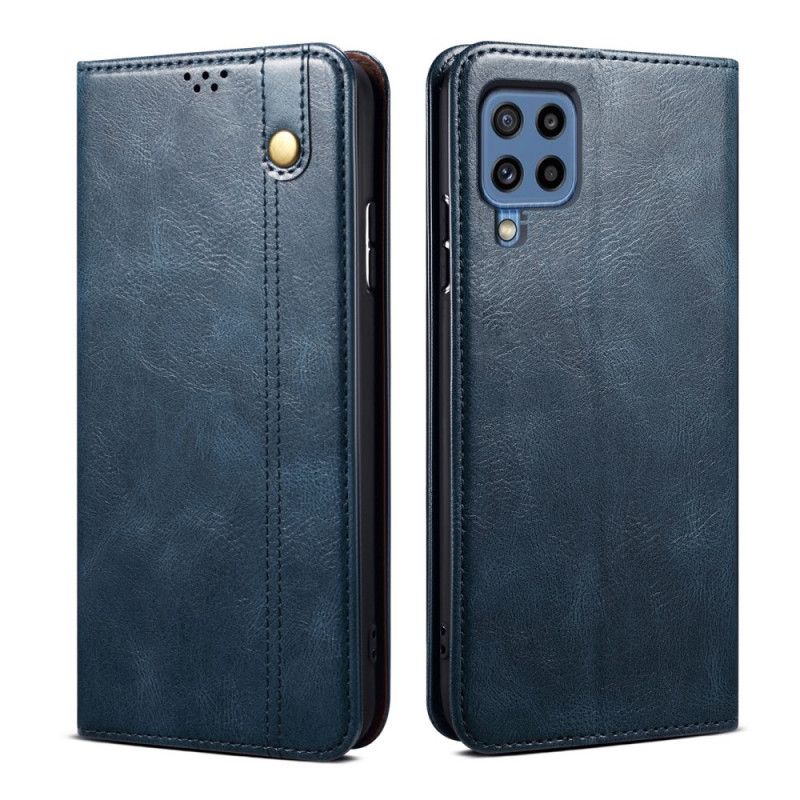 Flip Cover Pour Samsung Galaxy M32 Simili Cuir Ciré