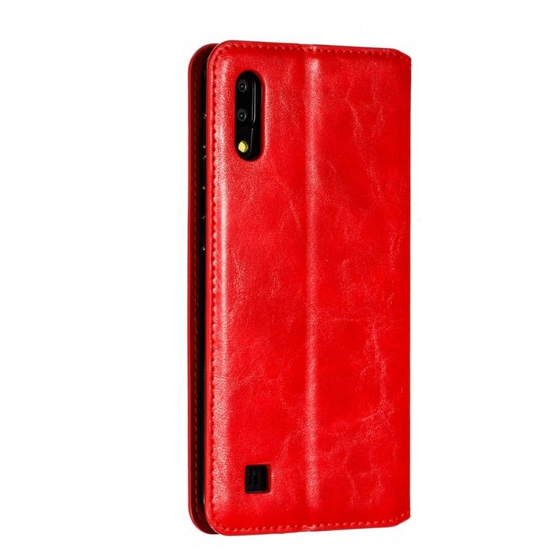 Flip Cover Samsung Galaxy A10 Style Cuir Élégance Avec Lanière