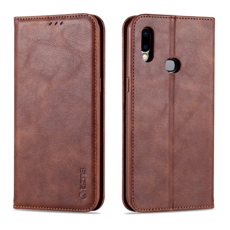 Flip Cover Samsung Galaxy A10s Azns Rétro