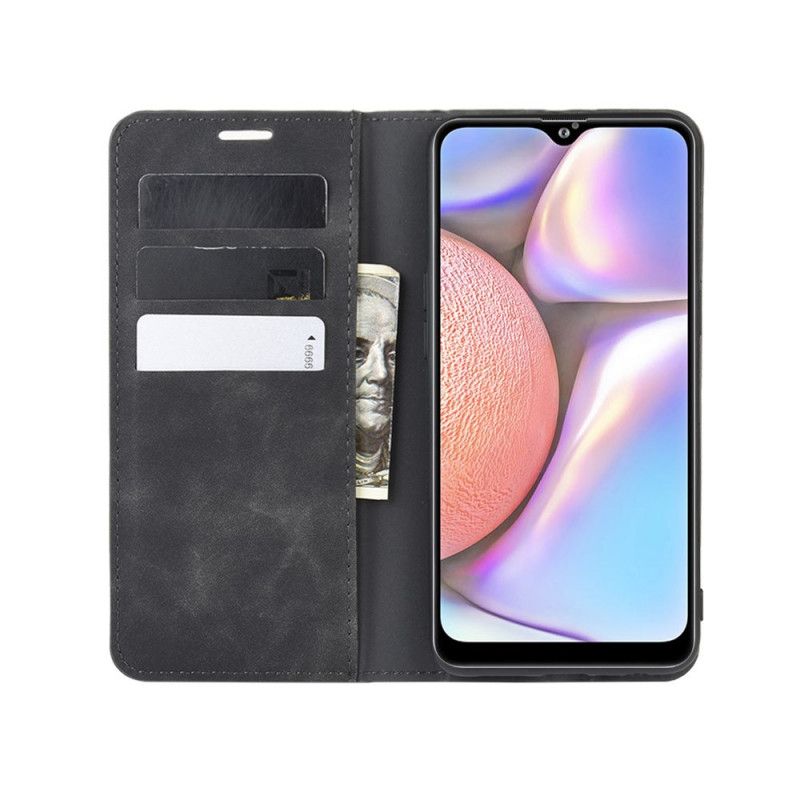 Flip Cover Samsung Galaxy A10s Effet Cuir Douceur