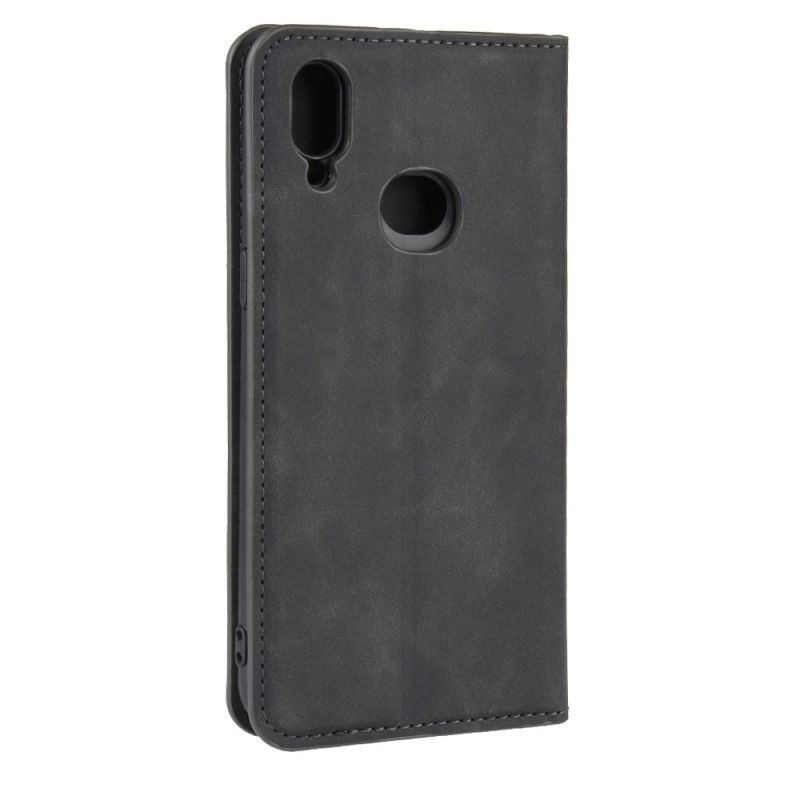 Flip Cover Samsung Galaxy A10s Effet Cuir Douceur