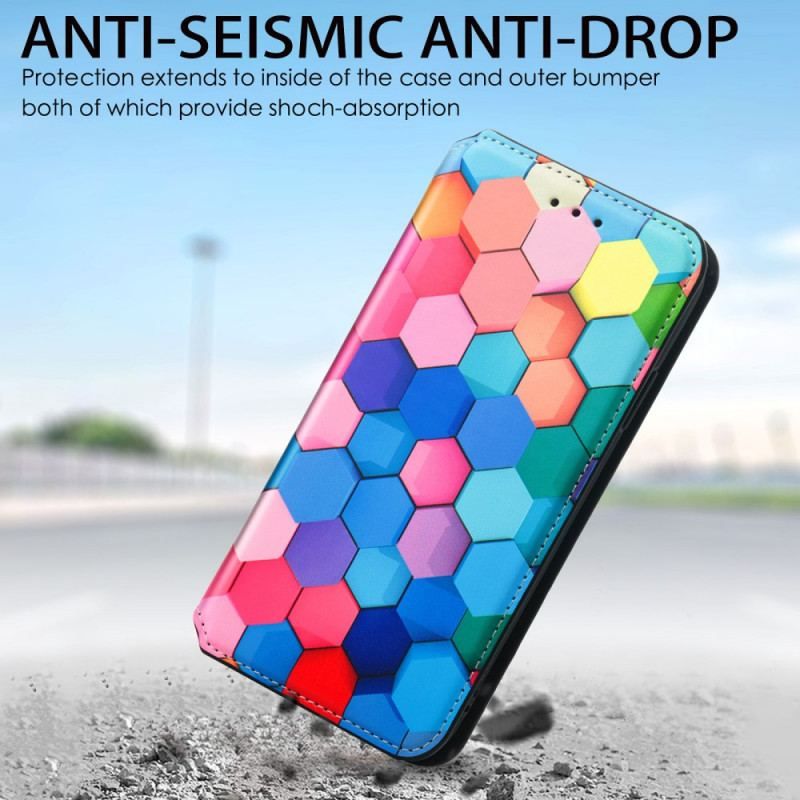 Flip Cover Samsung Galaxy A12 / M12 Design RFID Caseneo