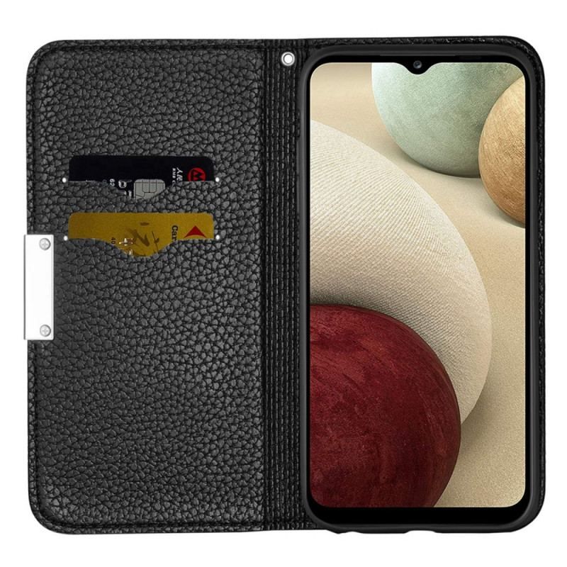 Flip Cover Samsung Galaxy A13 5G / A04s Simili Cuir Litchi Ultra Chic