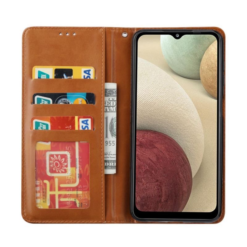 Flip Cover Samsung Galaxy A13 5G / A04s Simili Cuir Porte-Cartes