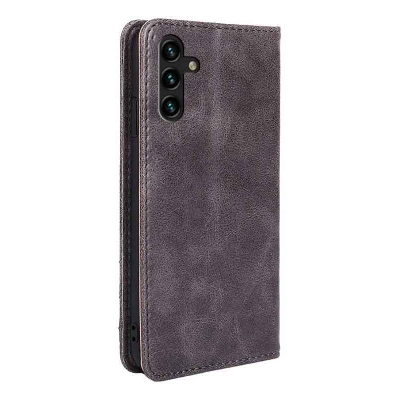 Flip Cover Samsung Galaxy A13 5G / A04s Style Cuir Rivet