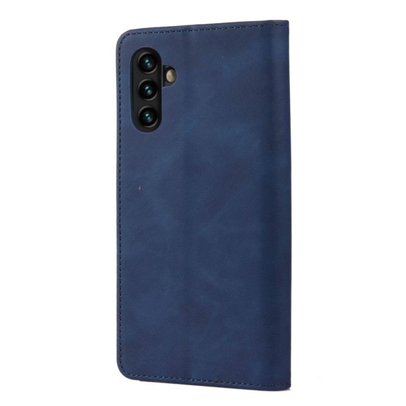 Flip Cover Samsung Galaxy A13 5G Effet Cuir Business Bicolore