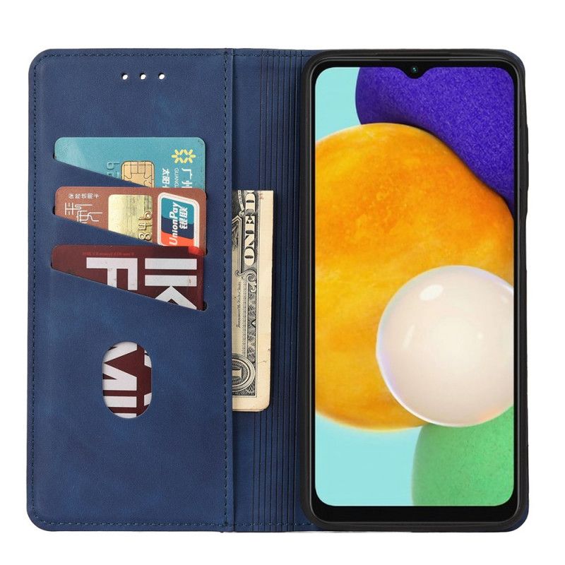 Flip Cover Samsung Galaxy A13 5G Effet Cuir Business Bicolore