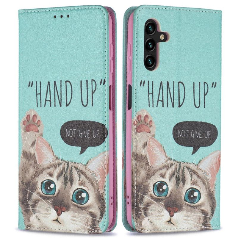 Flip Cover Samsung Galaxy A13 5G Hand Up