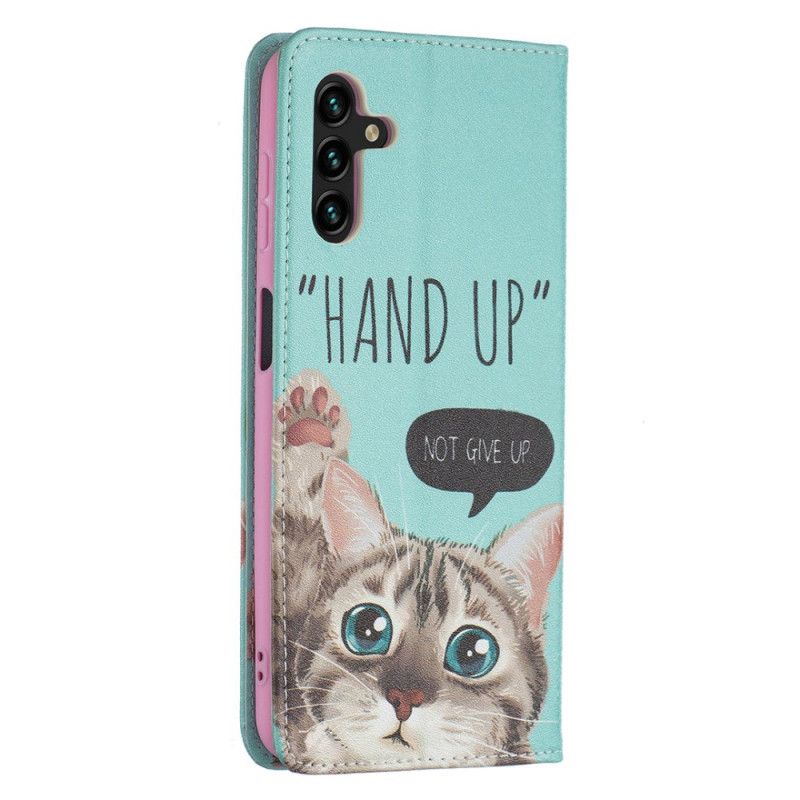 Flip Cover Samsung Galaxy A13 5G Hand Up