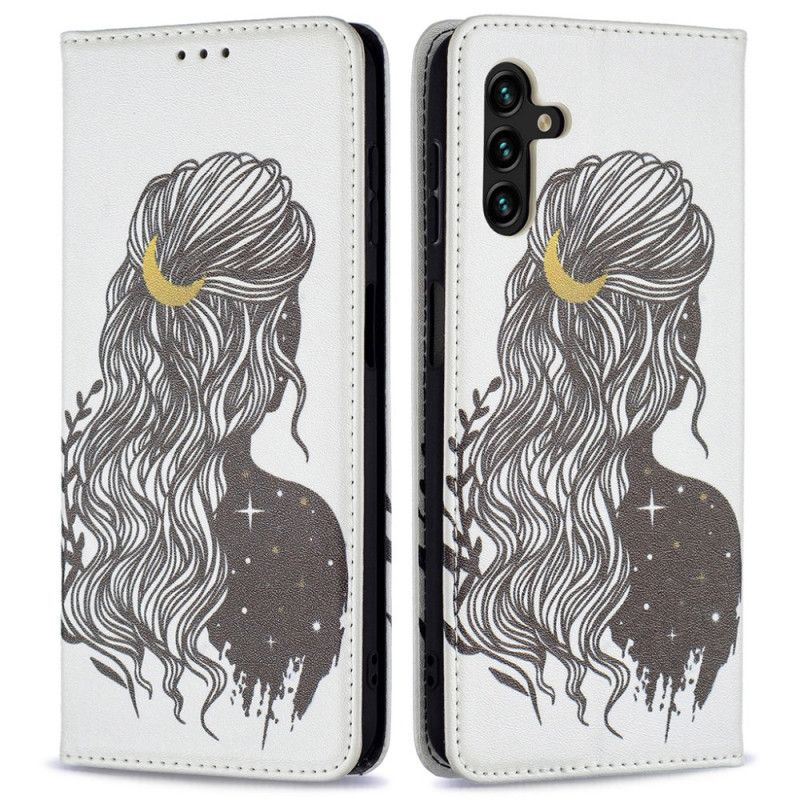 Flip Cover Samsung Galaxy A13 5G Jolie Chevelure