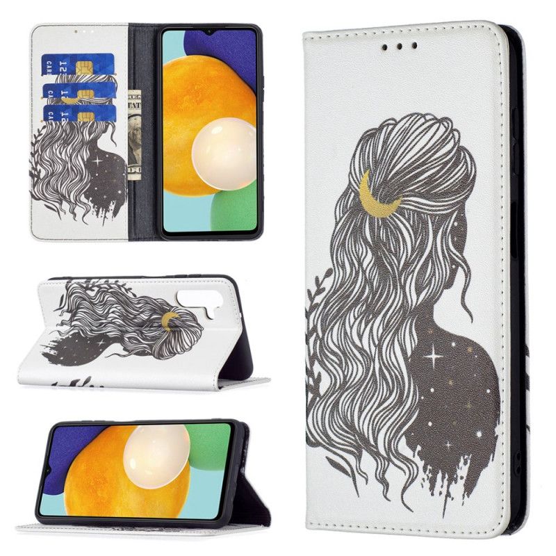 Flip Cover Samsung Galaxy A13 5G Jolie Chevelure