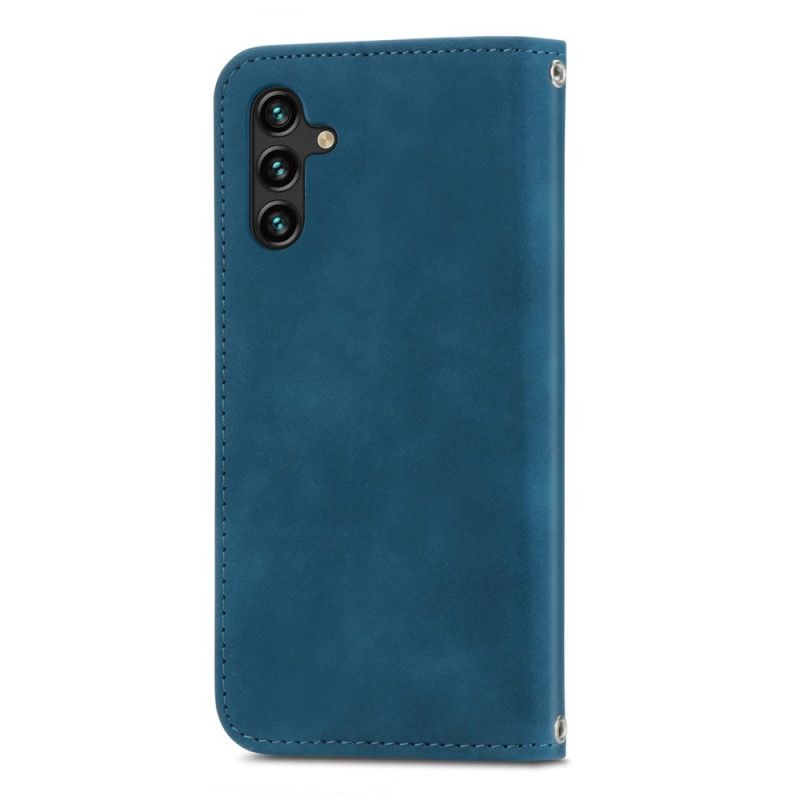 Flip Cover Samsung Galaxy A13 5G Skin-touch Design Vintage