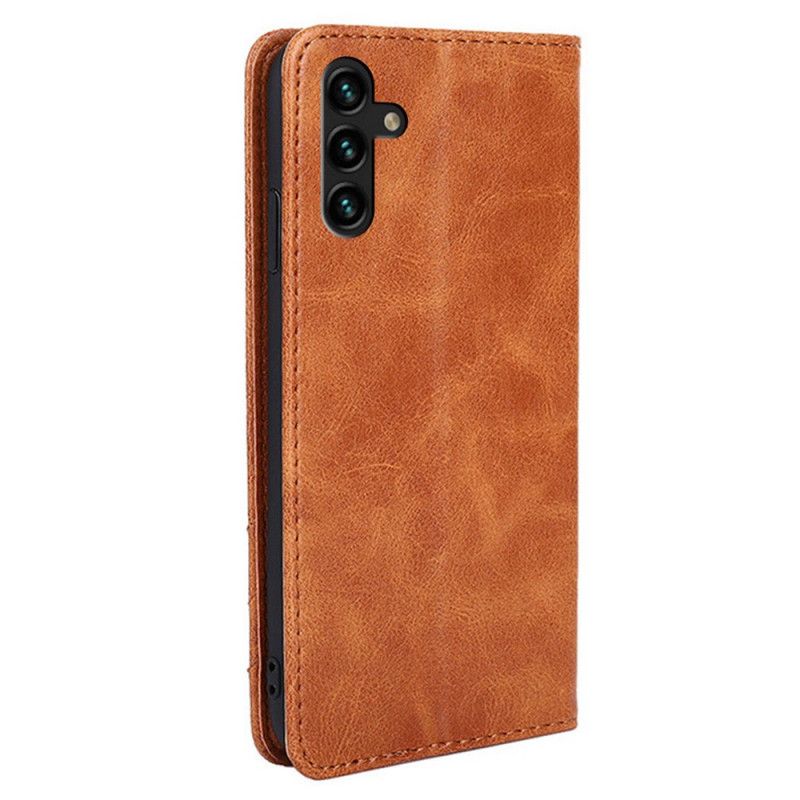 Flip Cover Samsung Galaxy A13 5G Style Cuir Rivet