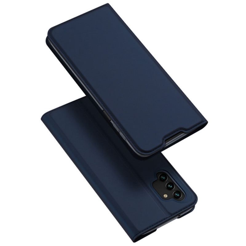 Flip Cover Samsung Galaxy A13 Skin Pro Series Dux Ducis