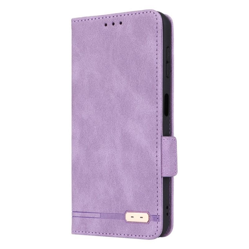 Flip Cover Samsung Galaxy A14 5G / A14 Texture Cuir