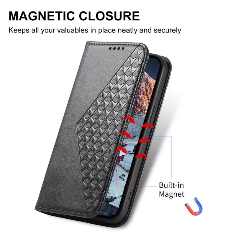 Flip Cover Samsung Galaxy A17 4G / 5G Motif Losanges