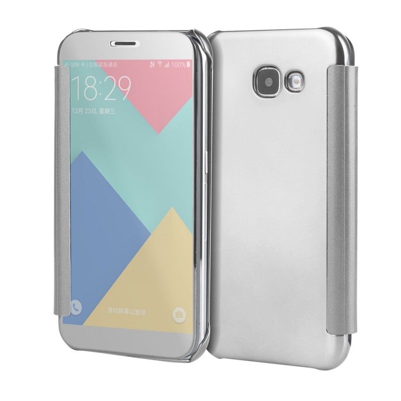 Flip Cover Samsung Galaxy A3 2017 Miroir