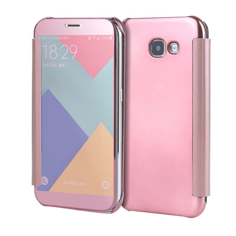 Flip Cover Samsung Galaxy A3 2017 Miroir