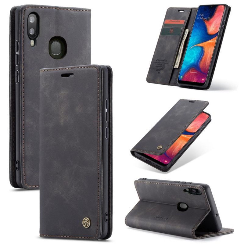 Flip Cover Samsung Galaxy A30 Caseme Simili Cuir