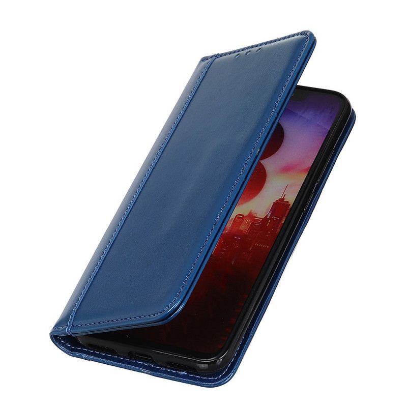 Flip Cover Samsung Galaxy A32 5g Cuir Fendu Brillant