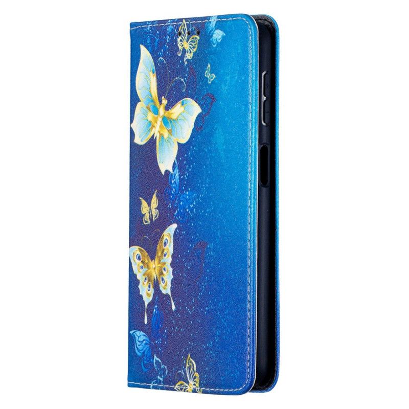 Flip Cover Samsung Galaxy A32 5g Papillons Colorés