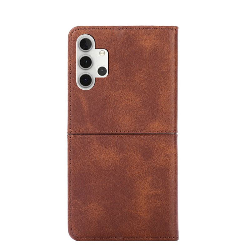 Flip Cover Samsung Galaxy A32 5g Style Cuir Couture