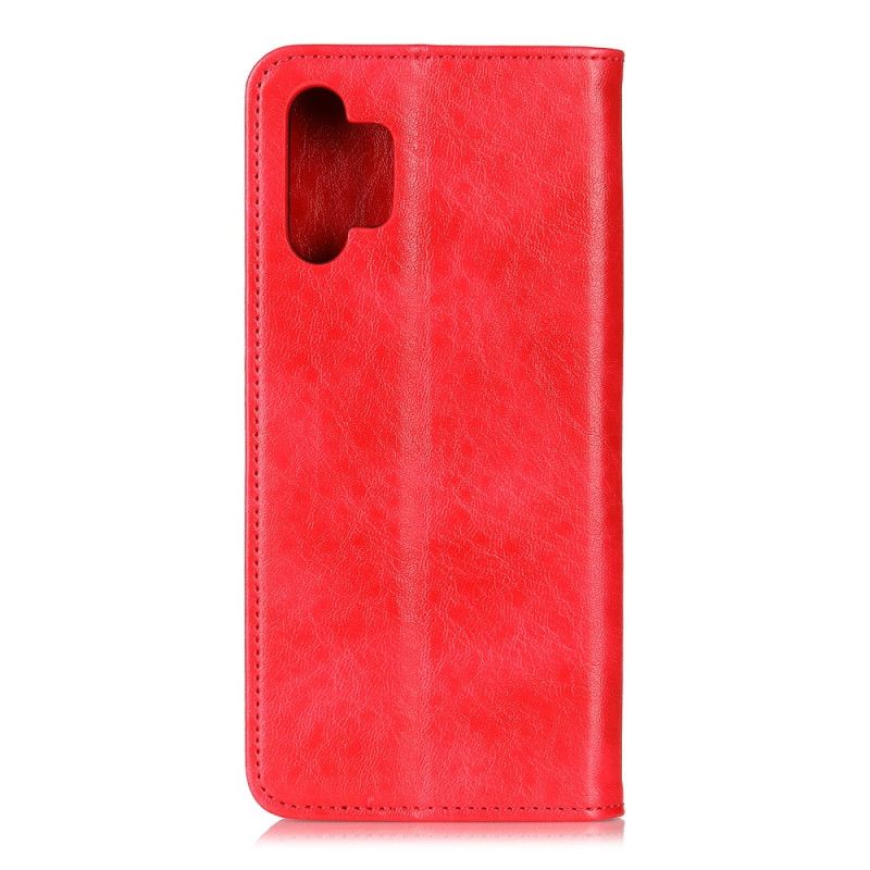 Flip Cover Samsung Galaxy A32 5g Texture Cuir Fendu