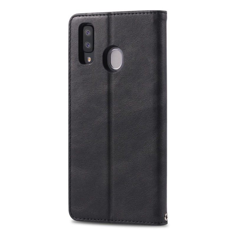 Flip Cover Samsung Galaxy A40 Azns Rétro