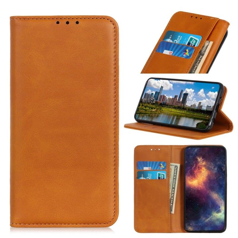 Flip Cover Samsung Galaxy A40 Cuir Fendu