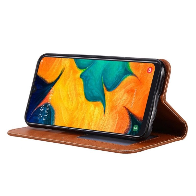 Flip Cover Samsung Galaxy A40 Simili Cuir Porte-cartes