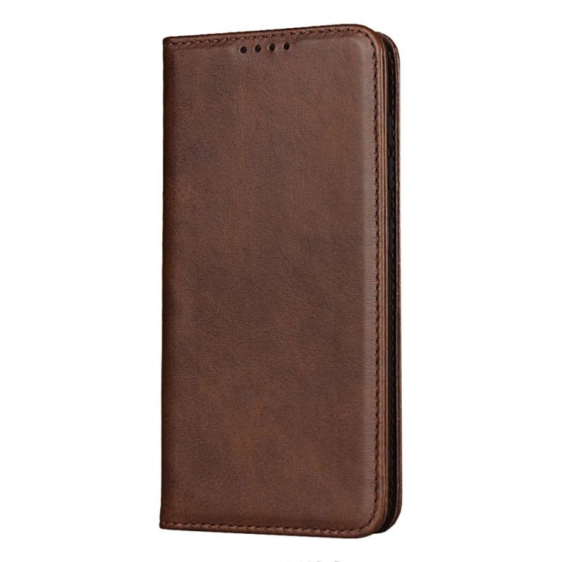 Flip Cover Samsung Galaxy A41 Style Cuir Sobriété