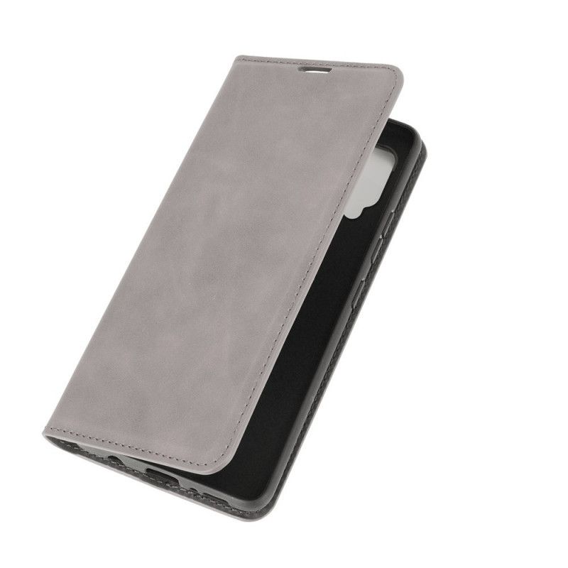 Flip Cover Samsung Galaxy A42 5g Effet Cuir Douceur